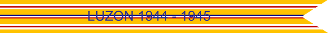 Luzon 1944–1945 U.S. Army Asiatic-Pacific Theater campaign Streamer Luzon 1944–1945 U.S. Army Asiatic-Pacific Theater campaign Streamer
